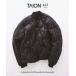  пуховик down TAION /ta ион × 417 MA-1 FAUX двусторонний шерсть down мужской 