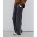  брюки *[XS~XL развитие ] молдинг вязаный flare pants женский 
