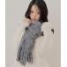  muffler палантин мохнатый muffler женский 