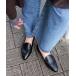  Loafer квадратное стежок soft Loafer женский 