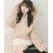  пуховик пуховик [Belle Charme]Fur Hood Short Eco Down женский 