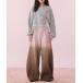 ���C�h�p���c �W�[���Y �f�j�� �f�j���p���c gradation studs wide pants / �O���f�[�V�����X�^�b�Y���C�h�p���c ���f�B�[�X