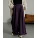  слаксы брюки [ низкий рост размер иметь ] обратная сторона ворсистый длинный flair широкий брюки женский 