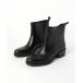  rain shoes lady's [PATERNAZZI/ putty ru nuts .] Italy made Short rain boots 