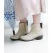  rain shoes lady's ALL WEATHER / back goa Short rain boots 