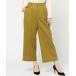 [Demi-Luxe BEAMS] укороченные брюки 38 желтый женский 