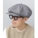 帽子 キャスケット Mr.COVER / ミスターカバー / 日本製 ビッグシルエット キャスケットハンチング / ニュースボーイキャップ