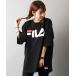 t�V���c �uFILA heritage �~ STAPLE�v�_�u���l�[�� �X�e�C�v���R���{ �t�����g�I���W�i�����S�v�����g ����T�V���c �����Y ���f�B�[�X