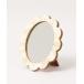  lady's mirror bo-n flower motif mirror 