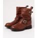  boots lady's [YOSUKE/yo-ske] light weight leather engineer boots 