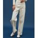  джинсы Denim Denim брюки хлопок белый Denim Semi-wide брюки женский 