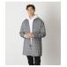  turn-down collar coat men's GLEN CHECK SHOP COAT/ Glenn check shop coat 