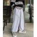  men's [neos -addictive design-] Roo z Silhouette sweat wide ba Rune pants 