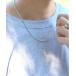  колье [LION HEART]LH BASIC medium серебряная цепь колье / серебряный 925 1NC038 мужской женский 