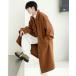  turn-down collar coat men's [neos -addictive design-] Roo z Silhouette melt n turn-down collar long coat 