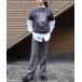  слаксы брюки THE SHINZONE/sin Zone центральный Press брюки CENTERPRESS PANTS женский 