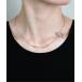�l�b�N���X �uISOLATION / �A�C�\���[�V�����vSilver925 Cut Chain Necklace / �J�b�g�`�F�[�� �}���e���l�b�N���X ���f�B�[�X �����Y
