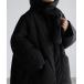  down down jacket lady's [ muffler attaching ] eko down / down jacket / coat 