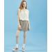  брюки [MANAVIS7 ] LAP юбка шорты / Wrap Skirt Short Pants женский 