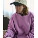  lady's sweat U.S. POLO ASSN. / You e spo lower sn special order stitch color scheme oversize sweat long sleeve pull over 