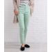  pants lady's -stroke less free ... feeling . charm [SS-3L] cotton Ultra skinny pants 