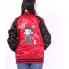  lady's Japanese sovenir jacket Peko-chan embroidery Japanese sovenir jacket 