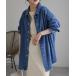  lady's jacket G Jean Denim shirt jacket 