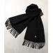  muffler men's [Beverly Hills Polo Club/ Beverly Hill z Polo Club ] one Point embroidery wool muffler /BHPC