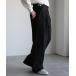  широкий брюки джинсы relax широкий Roo z хлопок Denim Cross tuck g LUKA брюки выставить соответствует [ унисекс ] мужской женский 
