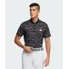  polo-shirt men's multicolor print short sleeves button down shirt [adidas Golf/ Adidas Golf ]