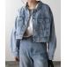  jacket G Jean lady's Short over denim jacket 