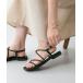  sandals lady's square tu.. strap sandals 