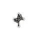 аллергия соответствует серьги DINKY CROSS~ Earring мужской женский 