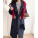  lady's coat duffle coat 360 times stylish is seen. volume sleeve toggle button long duffle coat 