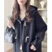  lady's coat duffle coat light knitted melt n hood equipped long duffle coat 