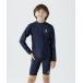  Rush Guard [BEAMS SCHOOL: Beams school ]BEAMS SCHOOL Kids унисекс длинный рукав Rush Guard /.. Kids ребенок 