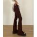  брюки [DIDOT.] длина одежды другой. 2 размер развитие l ребра flare pants женский 