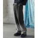  брюки Denim джинсы мужской [SERACE]Loose silhouette vintage denim wide pants / Roo z порог двери e