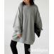  sweat lady's cotton 100% reverse side wool pull over 
