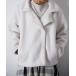  пальто мутоновое пальто женский Z-2-SP 8A4 искусственный мутон боа жакет / мутоновое пальто / короткий [Maison select