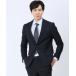  повседневный костюм [ обратная сторона ворсистый стрейч омыватель bru легкий уход ]2 кнопка жакет pike темно-синий ( выставить возможность ) мужской 