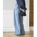  джинсы Denim Denim брюки машина vi - Denim / машина b Denim / широкий Denim брюки женский 