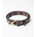  ремень [TORY LEATHER]HAVANA BRIDLE LEATHER CREASED BELT WITH A COLLAPSIBLE BRA