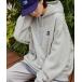  men's Parker GERRY/ Jerry special order pis name / Logo embroidery big Silhouette reverse side nappy pull over Parker 