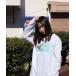 t рубашка DEPROID / DEPROID×ushichan Cluster amaryllis girl L/S Tee мужской женский 