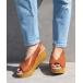 [BONTRE] каблук сандалии 39 Brown женский 