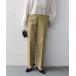  pants chinos lady's [ZOZO limitation ]SHIPS.me: high waist center Press chino pants 