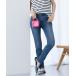  джинсы Denim Denim брюки высота рост .. рост стрейч Denim распорка брюки ( длина ног 82cm) ( высокий размер ) женский 