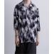 рубашка Various dolman shirts -print pleats- / various do Ла Манш рубашка - принт плиссировать - мужской 