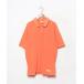 [BAYFLOW] вышивка рубашка-поло с коротким рукавом 4 orange мужской 